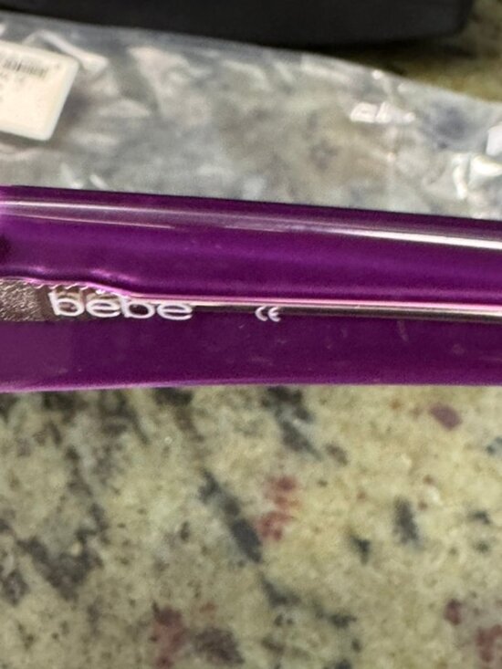 Bebe Sunglasses BB7056 Deep Plum Gradiant Sunglasses Size 59-16-135 - NWT main image 4